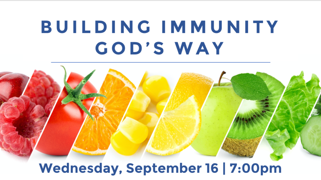 Building Immunity God's Way