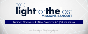 Light for the Lost Banquet @ New Plymouth AG | New Plymouth | Idaho | United States