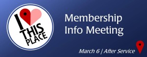 Membership Information Meeting @ Fireside Room | Eagle LifeChurch