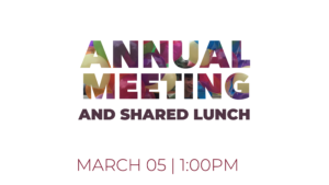 Annual Meeting & Shared Lunch 2023